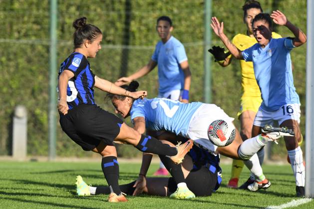 Italian football Serie A Women match - Lazio Women vs FC Internazionale Women Flaminia Simonetti of F.C. Inter during Women s Italian Cup round of 16 between S.S. Lazio Women vs F.C. Inter, 12 October 2023, Stadium Mirko Fersini, Formello Italy. Rome Italy Copyright: xIPAxSport ABACAx BRIPASport20231013_077 IPAxSport ABACAx BRIPASport20231013_077