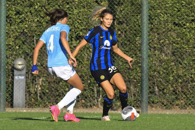 Italian football Serie A Women match - Lazio Women vs FC Internazionale Women Michela Cambiaghi of F.C. Inter during Women s Italian Cup round of 16 between S.S. Lazio Women vs F.C. Inter, 12 October 2023, Stadium Mirko Fersini, Formello Italy. Rome Italy Copyright: xIPAxSport ABACAx BRIPASport20231013_080 IPAxSport ABACAx BRIPASport20231013_080