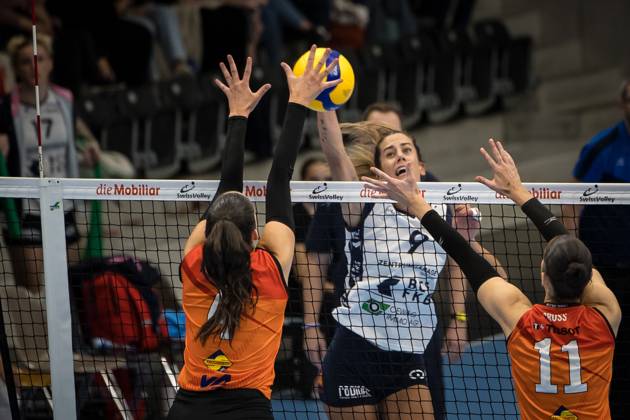 Volleyball, Women, Supercuo 2023, Viteos NUC - FKB Power Cats Düdingen