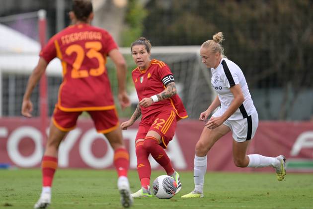 Football, Women, CL Qualifiers, Vorskla Poltava - AS Roma