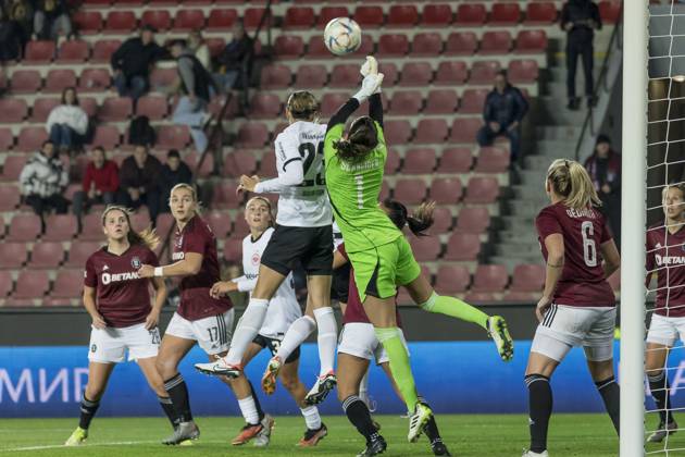 Football, Women, CL Qualification, Sparta Prague - Eintracht Frankfurt