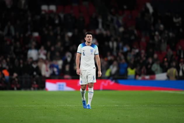 Harry Maguire Manchester United, ManU of England during the international match, Länderspiel, Nationalmannschaft between England and Italy at Wembley Stadium, London, England on 17 October 2023. Copyright: xDavidxHornx PMI-5839-0142