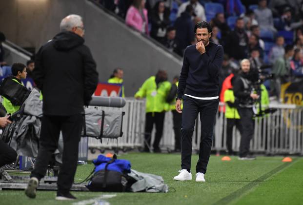 Fabio Grosso (lyon) FOOTBALL: Olympique Lyonnais vs Clermont Foot - Ligue 1 - 22 10 2023 FredericChambert Panoramic