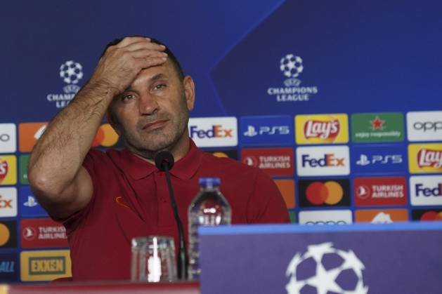 Football, CL, Galatasaray Istanbul, Press conference