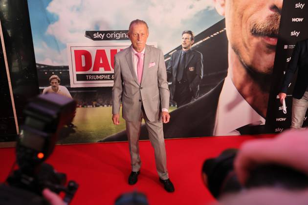 Football, Sky Premiere of Daum - Triumphs and Scandals in with Christoph Daum in Cologne