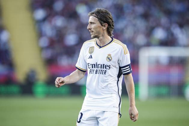 FC Barcelona, Barca Vs Real Madrid - La Liga 10 Luka Modric of Real Madrid during the La Liga el clasico match between FC Barcelona v Real Madrid at Estadi Olimpic Lluis Companys in Barcelona, Spain, on October 28th, 2023. Barcelona Catalonia Spain Copyright: xGongorax originalFilename:bonilla-notitle231028_np3vm