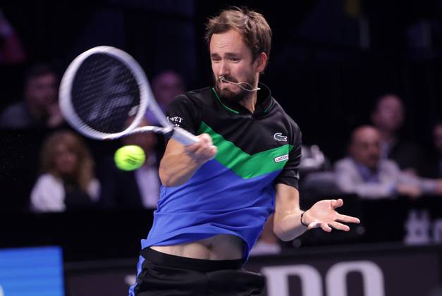 Tennis, ATP Tournament in Vienna, Final, Medvedev - Sinner