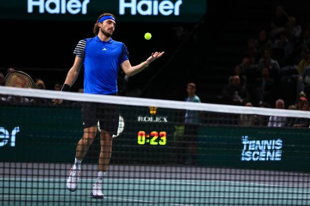 Tennis, ATP tournament in Paris