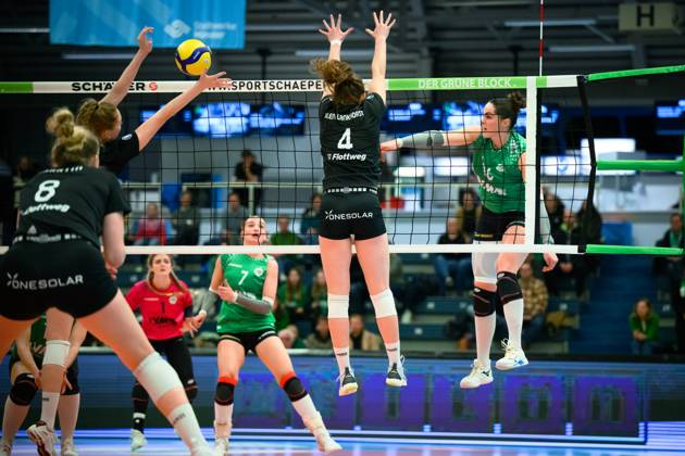 Volleyball, Women, Women, DVV Cup Round of 16, USC Münster Muenster - Rote Raben Vilsbiburg