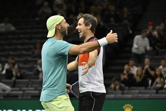 Tennis, ATP tournament in Paris