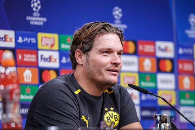 Football, CL, Borussia Dortmund, Press conference