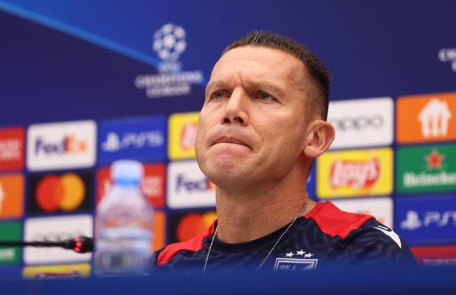 Football, CL, Red Star Belgrade, Press conference