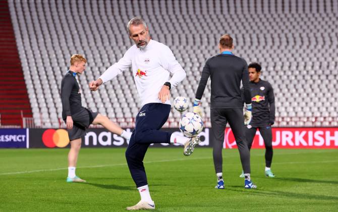 Football, CL, RB Leipzig, Training