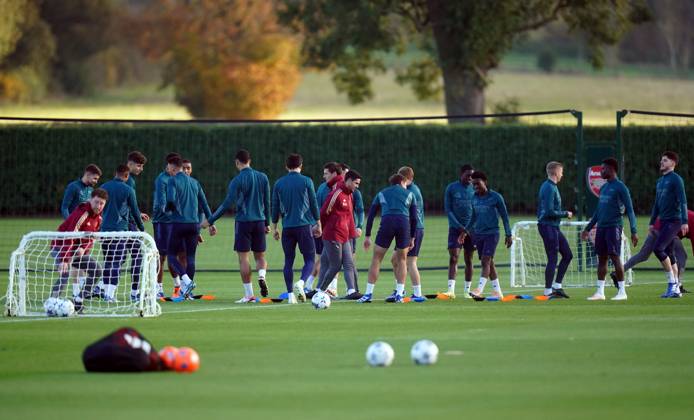 Football, CL, FC Arsenal, Training