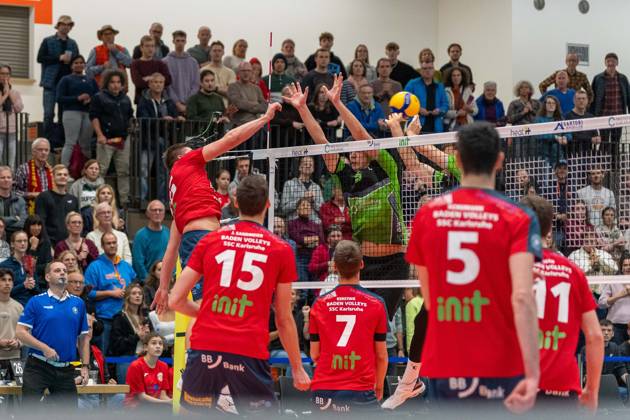 Volleyball, VBL, BADEN VOLLEYS SSC Karlsruhe - VC Bitterfeld-Wolfen