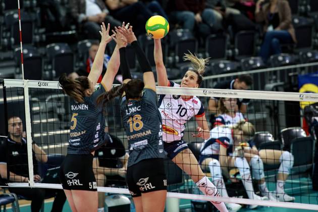 Volleyball, Women CL, Budowlani Lodz - SC Potsdam