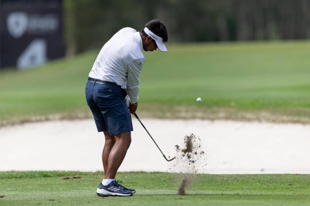 November 9, 2023, Hong Kong, China: Sarit Suwannarut of Thailand plays during the round 1 draw matches on day one of The Hong Kong Open Golf Championship 2023 at Hong Kong Golf Club. Hong Kong China - ZUMAs197 20231109_aaa_s197_111 Copyright: xBenxLaux