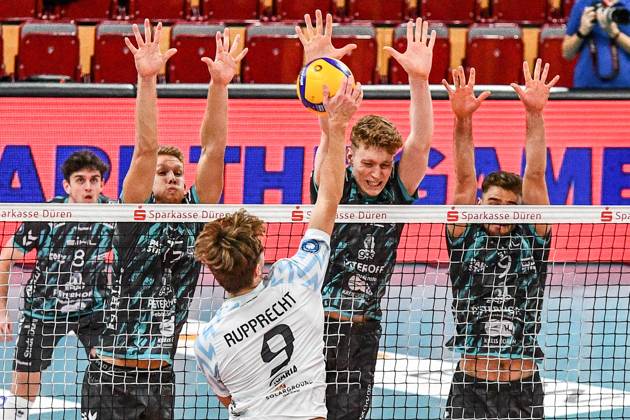 Volleyball, VBL, SWD Powervolleys Düren - ASV Dachau