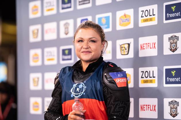 TV Total WOK World Championships by Pro7 2023 12 11 2023, Bobsleigh and luge track, Winterberg, TV Total WOK World Championships by Pro7 2023 In the picture Sophia Thiel nordphotoxGmbHxx xChristianxSchulze nph000300
