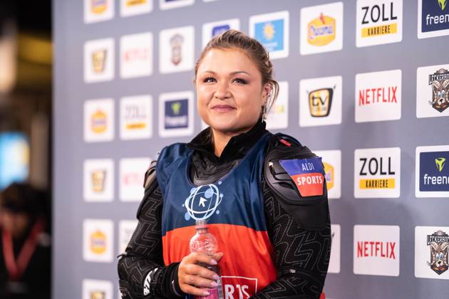 TV Total WOK World Championships by Pro7 2023 12 11 2023, Bobsleigh and luge track, Winterberg, TV Total WOK World Championships by Pro7 2023 In the picture Sophia Thiel nordphotoxGmbHxx xChristianxSchulze nph000300