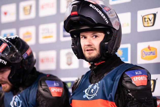 TV Total WOK World Championships by Pro7 2023 12 11 2023, Bobsleigh and luge track, Winterberg, TV Total WOK World Championships by Pro7 2023 In the picture Inscope21 YouTuber, Nicolas Lazaridis nordphotoxGmbHxx xChristianxSchulze nph000300