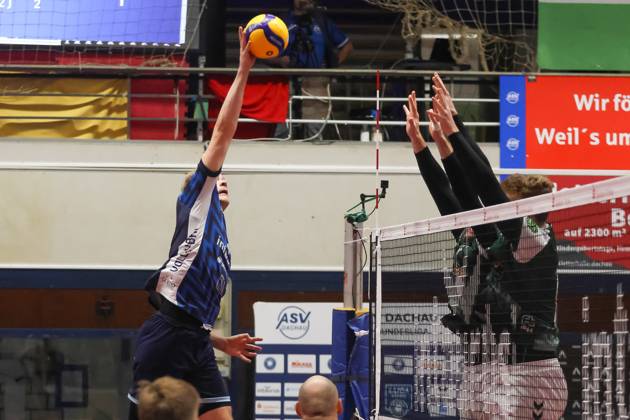 Volleyball, VBL, ASV Dachau - FT 1844 Freiburg