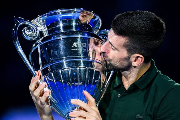 Tennis, ATP Finals in Turin, Novak Djokovic honoured as world number one at the end of the year