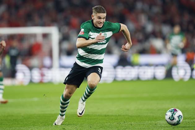 Viktor Gyokeres (SportingCP), NOVEMBER 12, 2023 - Football Soccer : Portugal Primeira Liga match between SL Benfica 2-1 Sporting Clube de Portugal at the Estadio da Luz in Lisbon, Portugal. Noxthirdxpartyxsales (235928509)