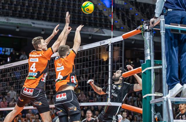 Volleyball, CL, BR Volleys - Benfica Lisbon