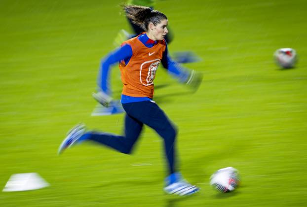 ZEIST - Dominique Janssen during a training of the Dutch women s team on the KNVB Campus. The football women are training for the Nations League matches against England and Belgium. ANP KOEN VAN WEEL xVIxANPxSportx xxANPxIVx 484888951 originalFilename: 484888951