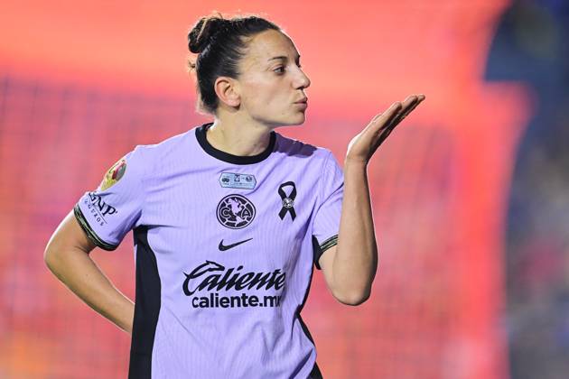 Fußball, Frauen, Club America - Tigres UANL RECORD DATE NOT STATED Liga MX Femenil Apertura 2023 Tigres UANL (3) 0-0 (0) America Final Vuelta Aurelie Kaci of America during the game Tigres UANL vs America, corresponding to second leg match of great final the Torneo Apertura 2023 of the Liga BBVA MX Femenil, at Universitario Stadium, on November 27, 2023. MONTERREY NUEVO LEON MEXICO Copyright: xJorgexMartinezx 20231127214639_LMXF_A23_FV_UANL_AME_KACI409