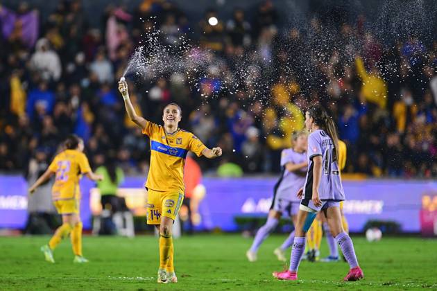 Fußball, Frauen, Club America - Tigres UANL RECORD DATE NOT STATED Liga MX Femenil Apertura 2023 Tigres UANL (3) 0-0 (0) America Final Vuelta Lizbeth Ovalle of Tigres during the game Tigres UANL vs America, corresponding to second leg match of great final the Torneo Apertura 2023 of the Liga BBVA MX Femenil, at Universitario Stadium, on November 27, 2023. MONTERREY NUEVO LEON MEXICO Copyright: xJorgexMartinezx 20231127220306_LMXF_A23_FV_UANL_AME_OVALLE458