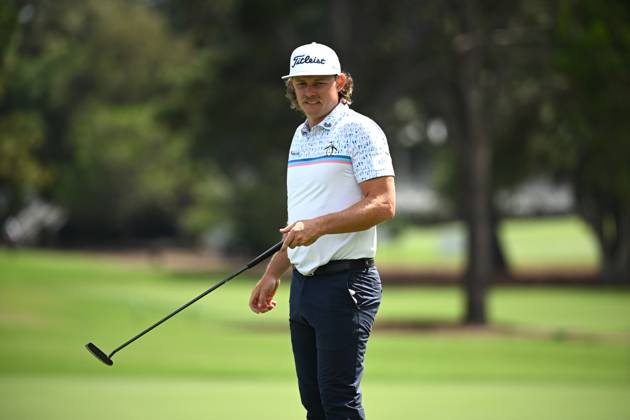 GOLF AUSTRALIAN OPEN, Cam Smith of Australia lines up a putt during the Pro-Am ahead of the Australian Open 2023 at the Australian Golf Club in Sydney, Wednesday, November 29, 2023. ( NO ARCHIVING, EDITORIAL USE ONLY, NO USE IN BOOKS WITHOUT CONSENT SYDNEY NEW SOUTH WALES AUSTRALIA  Copyright: xDANxHIMBRECHTSx 20231129001871295336