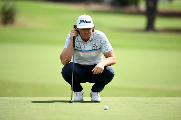 GOLF AUSTRALIAN OPEN, Cam Smith of Australia lines up a putt during the Pro-Am ahead of the Australian Open 2023 at the Australian Golf Club in Sydney, Wednesday, November 29, 2023. ( NO ARCHIVING, EDITORIAL USE ONLY, NO USE IN BOOKS WITHOUT CONSENT SYDNEY NEW SOUTH WALES AUSTRALIA  Copyright: xDANxHIMBRECHTSx 20231129001871295719