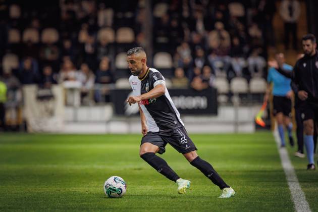 Marco Matias during Liga Portugal 23 24 game between SC Farense and FC Arouca, Estadio de Sao Luis, Faro, Portugal. (Maciej Rogowski) Faro Estadio de Sao Luis Portugal Copyright: xMaciejxRogowskix farense-arouca-full-06-11-2023-045
