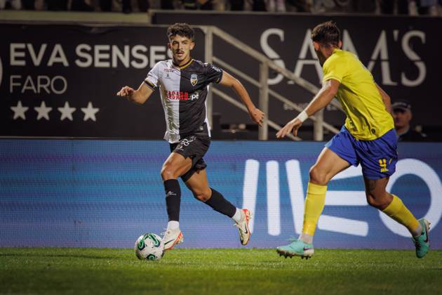 Bachir Belloumi during Liga Portugal 23 24 game between SC Farense and FC Arouca, Estadio de Sao Luis, Faro, Portugal. (Maciej Rogowski) Faro Estadio de Sao Luis Portugal Copyright: xMaciejxRogowskix farense-arouca-full-06-11-2023-052