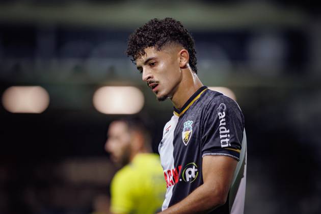 Bachir Belloumi during Liga Portugal 23 24 game between SC Farense and FC Arouca, Estadio de Sao Luis, Faro, Portugal. (Maciej Rogowski) Faro Estadio de Sao Luis Portugal Copyright: xMaciejxRogowskix farense-arouca-full-06-11-2023-090