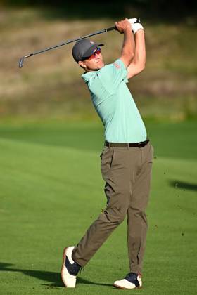 GOLF AUSTRALIAN OPEN, Adam Scott of Australia plays a shot on the 10th fairway during Round 2 of the Australian Open 2023 at the Lakes Golf Club in Sydney, Friday, December 1, 2023. ( NO ARCHIVING, EDITORIAL USE ONLY, NO USE IN BOOKS WITHOUT CONSENT SYDNEY NEW SOUTH WALES AUSTRALIA  Copyright: xDANxHIMBRECHTSx 20231201001872151999