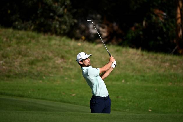 GOLF AUSTRALIAN OPEN, Joaquin Niemann of Chile plays a shot from the 13th fairway during Round 2 of the Australian Open 2023 at the Australian Golf Club in Sydney, Friday, December 1, 2023. ( NO ARCHIVING, EDITORIAL USE ONLY, NO USE IN BOOKS WITHOUT CONSENT SYDNEY NEW SOUTH WALES AUSTRALIA  Copyright: xDANxHIMBRECHTSx 20231201001872154042
