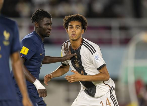 02 12 2023, Football U 17 World Cup 2023, Final Germany France, at Manahan Stadium Surakarta re David Odogu Germany
