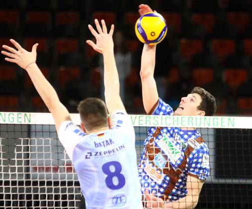 Volleyball, WWK Volleys Herrsching - VfB Friedrichshafen