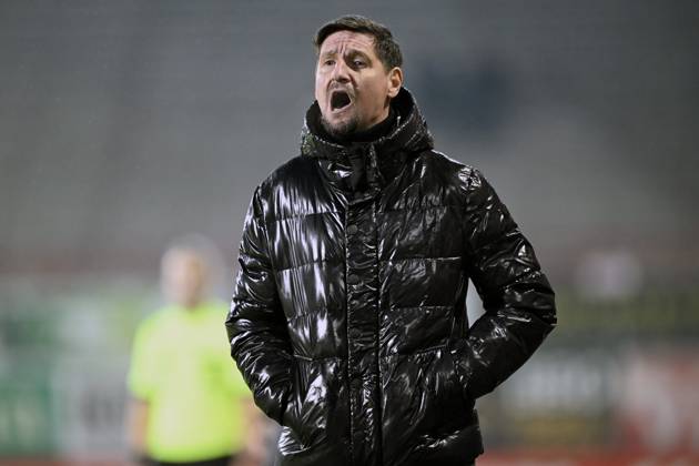 KV Kortrijk v RWDM - Belgian Croky Cup KORTRIJK, BELGIUM - DECEMBER 05 : De Boeck Glen head coach of KV Kortrijk during the Belgian Croky Cup round of sixteen match between KV Kortrijk and RWDM in the Guldensporen stadium on December 5, 2023 in Kortrijk, Belgium, 05 12 2023 Kortrijk Belgium Copyright: xNicoxVereeckenx