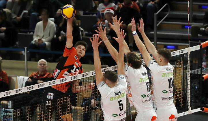 Volleyball, DVV Cup, Berlin Recycling Volleys - SVG Lüneburg