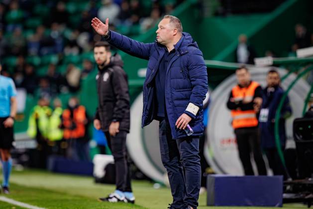 Vitor Campelos during Liga Portugal 23 24 game between Sporting CP and Gil Vicente FC, Estadio Jose Alvalade, Lisbon, Portugal. (Maciej Rogowski) Lisbon Estadio Jose Alvalade Portugal Copyright: xMaciejxRogowskix scp-gvfc-full--049