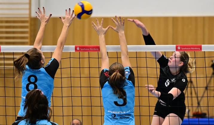 Volleyball, Women, 2nd BL, TV Suspa Altdorf - BSP MTV Stuttgart