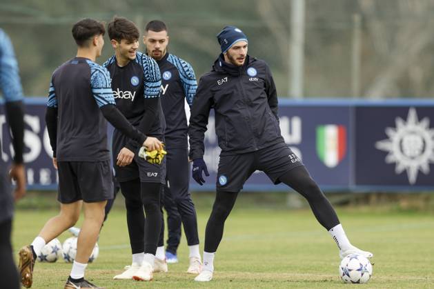 Football, CL, SSC Napoli Training