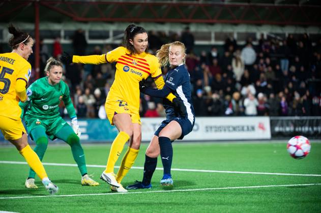 Football, Women, CL, FC Rosengard - FC Barcelona