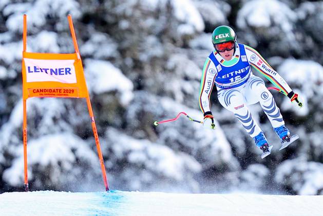 Bilder des Jahres 2023, Sport 12 Dezember Sport Themen der Woche KW50 Sport Bilder des Tages ALPINE SKIING - FIS WC Val Gardena VAL GARDENA,ITALY,14.DEC.23 - ALPINE SKIING - FIS World Cup, downhill, men. Image shows Romed Baumann (GER). GEPAxpictures xThomasxBachun