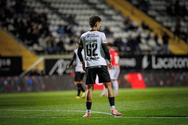 Bachir Belloumi during Liga Portugal 23 24 game between SC Farense and CF Estrela Amadora, Estadio de Sao Luis, Faro, Portugal. (Maciej Rogowski) Faro Estadio de Sao Luis Portugal Copyright: xMaciejxRogowskix farense-estrela-full-32