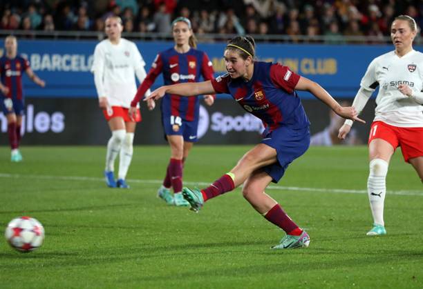 Football, Women, CL, FC Barcelona - FC Rosengard